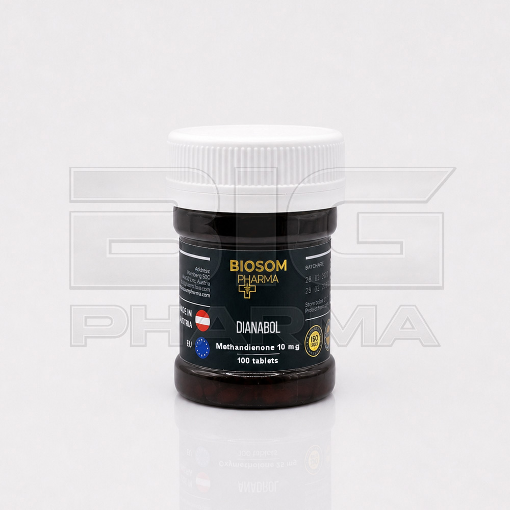 BIOSOM Dianabol - 100 Таблеток метандиенон (метандростенолон)