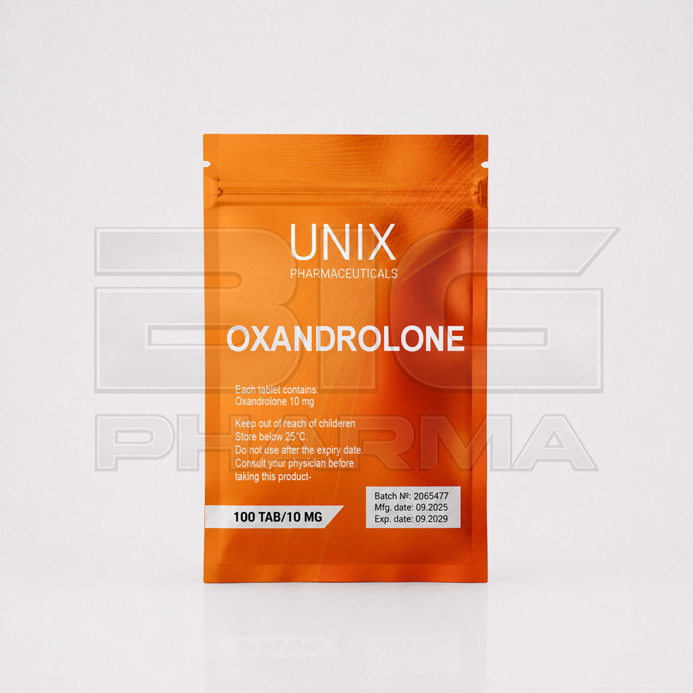 Unix Pharma Oxandrolone - 100 Таблеток оксандролон