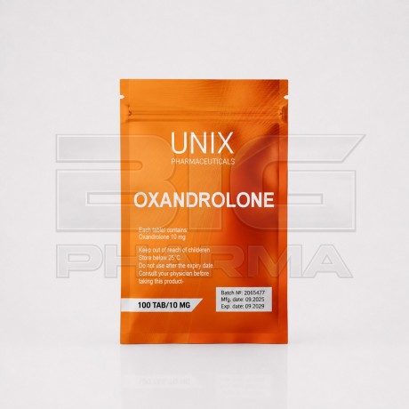 Unix Pharma Oxandrolone - 100 Таблеток оксандролон