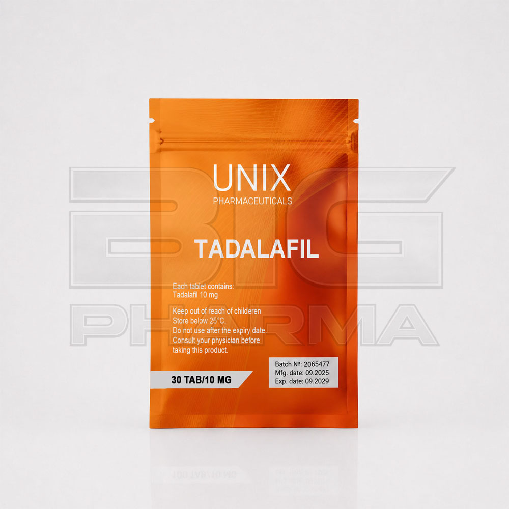 Unix Pharma Tadalafil - 30 Таблеток Тадалафил