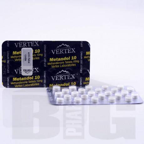 Vertex Metandol 10 -  100 Таблеток метандиенон (метандростенолон)