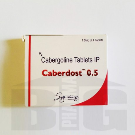 Caberdost 0.5 - Каберголин 4 таблеки по 0,5 мг