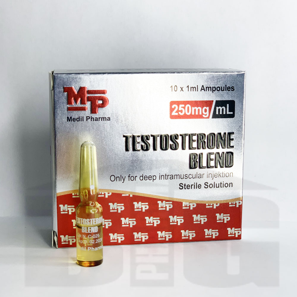 Medil Pharma Testosterone Blend 250 Смесь 4х эфиров тестостерона