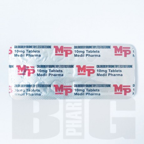 Medil Pharma Chlorodehydromethyltestosterone - 100 Таблеток туринабол